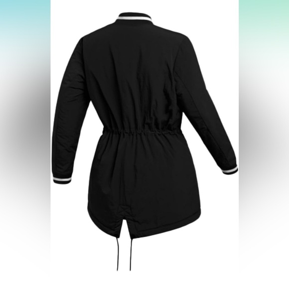 Nike Women’s Athletic Insulated Windbreaker Dugout Stock Bench Jacket NWT - Picture 4 of 12